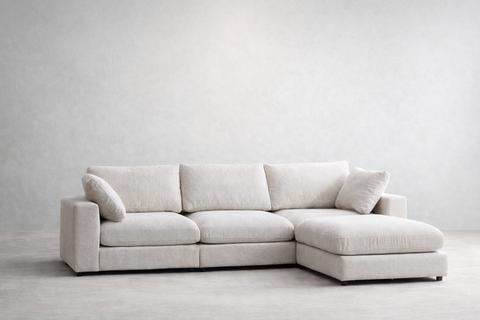 Julia Modulable - Chenille 3+1 Pouf