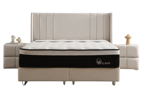 Lit Coffre - Alma Blanc