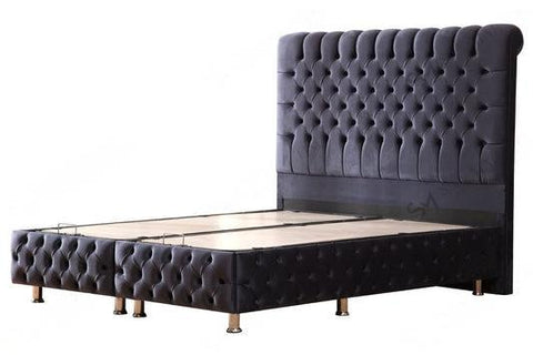 Lit Coffre – Luna Gris Anthracite