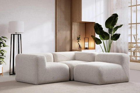 Nuage - Chenille Blanc cassé