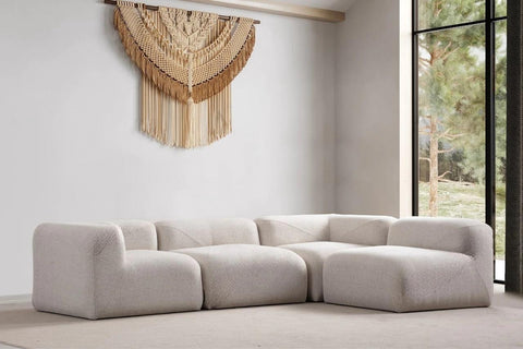 Nuage - Chenille Blanc cassé